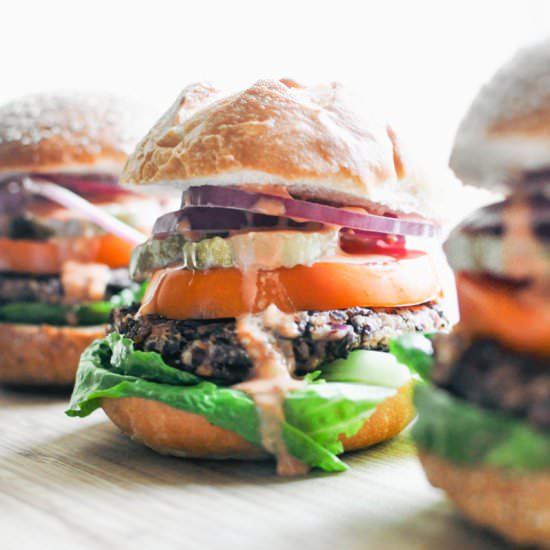 The Best Black Bean Burger