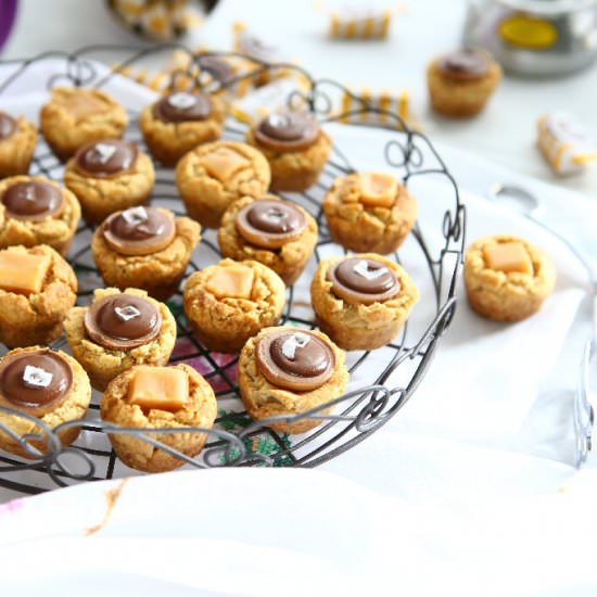 Peanut Butter Einkorn Cookie Cups
