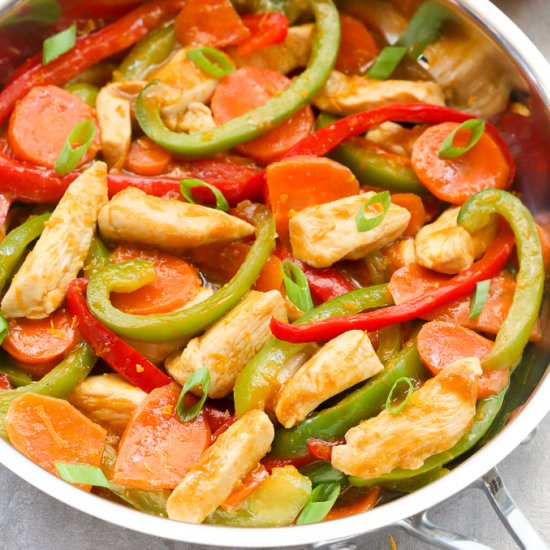 Orange Chicken Stir-Fry