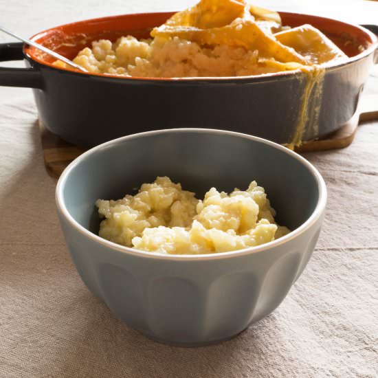 Lemongrass and Ginger Rice Pudding