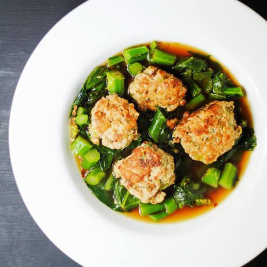 Asian Chicken Meatballs
