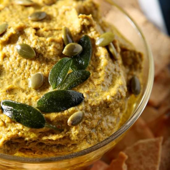 Sage Pumpkin Hummus