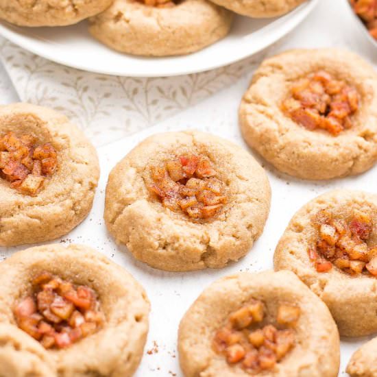 Apple Pie Thumbprint Cookies