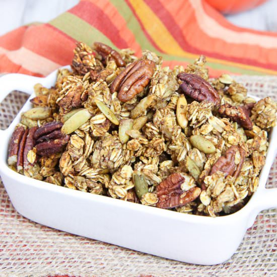Crock Pot Pumpkin Spice Granola