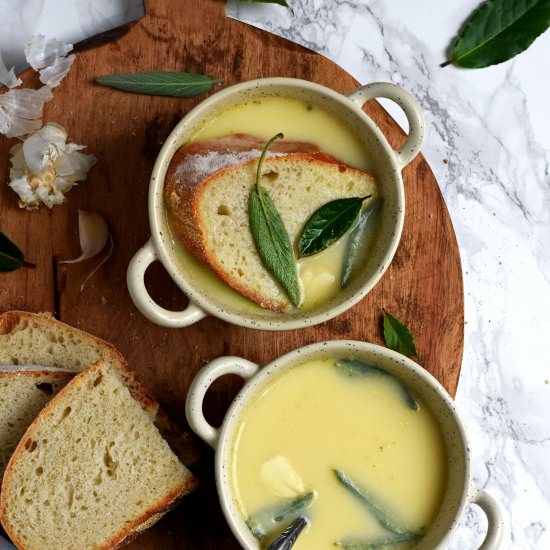 Garlic Sage Cure-all French Soup