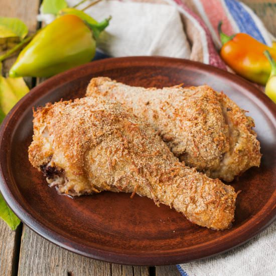 Crisp Oven-Fried Chicken