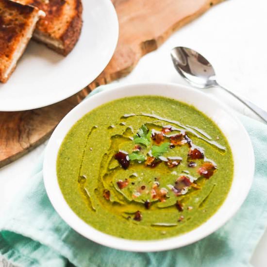 Spinach-Apple Soup