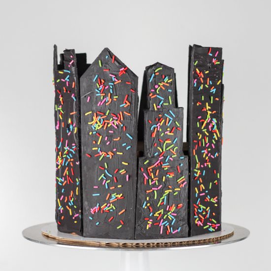 Candy Shards Skyscraper Cake