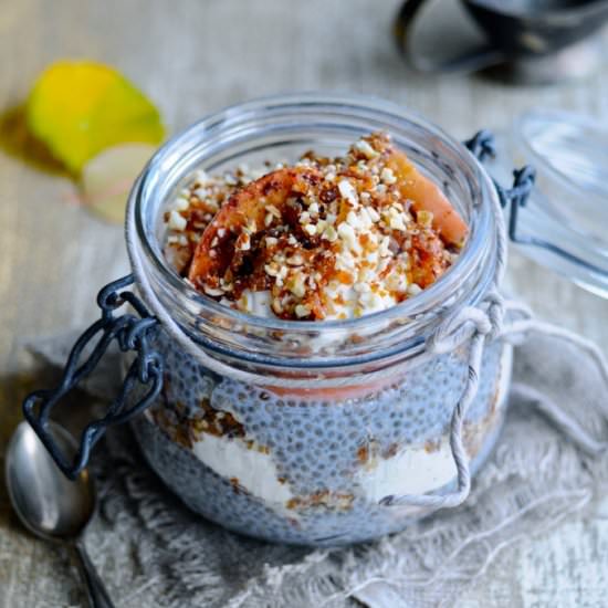 Healthy Apple Trifle with Chia