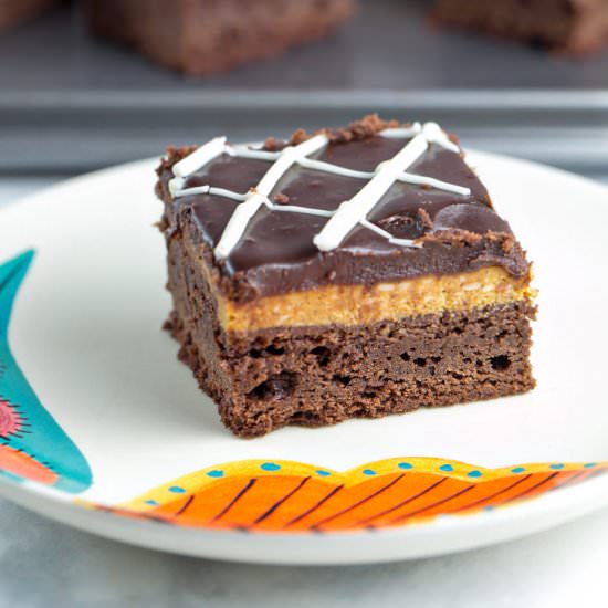 Pumpkin Cheesecake Brownies