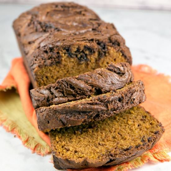 Nutella Pumpkin Bread