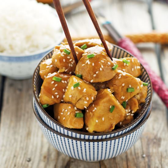 Easy Crock Pot Orange Chicken