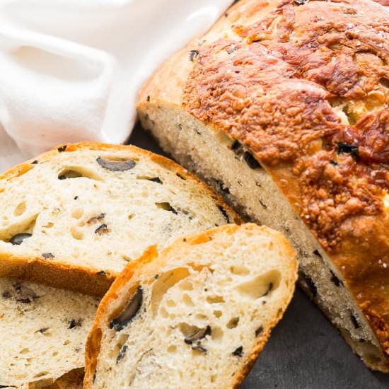 Life Changing Olive Bread
