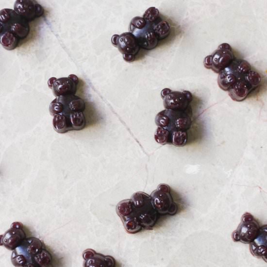 AIP & Paleo Blueberry Sour Gummies
