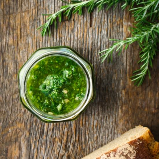 Chickweed Pesto