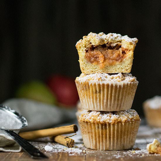 Apple Crumble Muffins