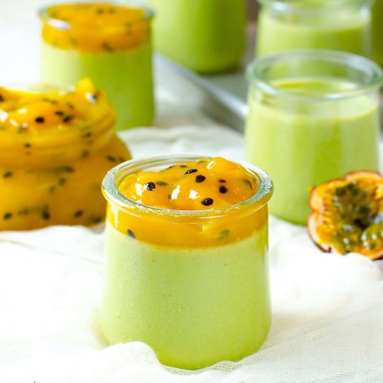Matcha Panna Cotta