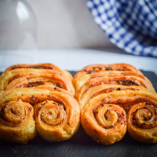 Sun-Dried Tomato & Chilli Palmiers