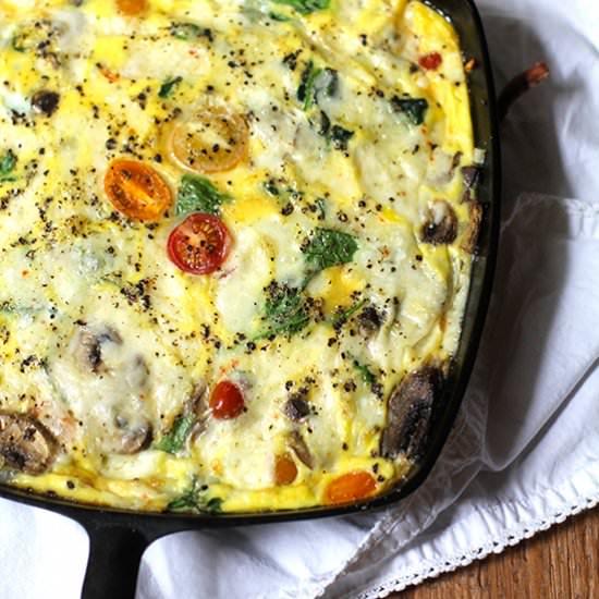 Creamy Vegetable Frittata