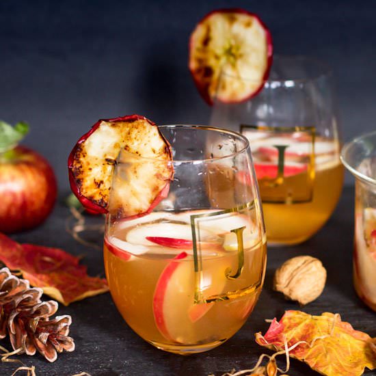 Chilled Spiced Apple Beer Punch