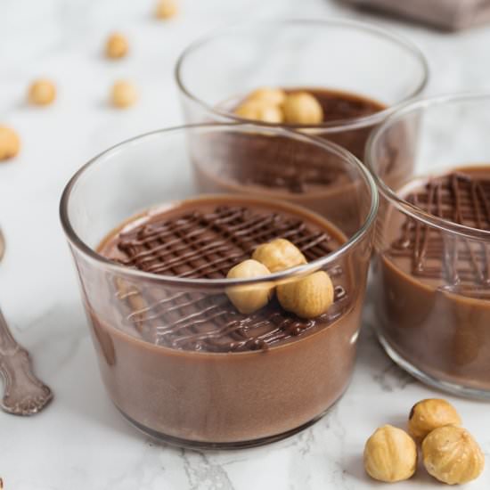 Nutella Panna Cotta