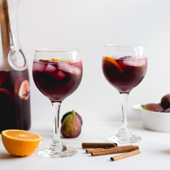 Cinnamon + Fig Sangria