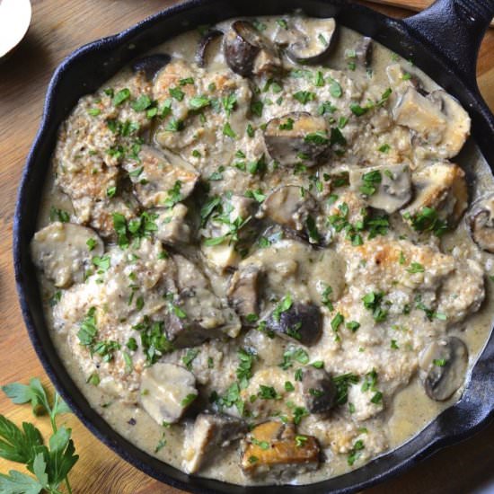Creamy Mushroom Chicken