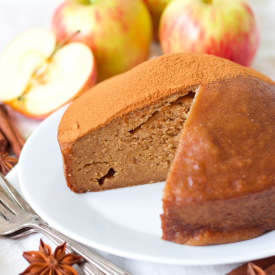 Instant Pot Chai Spiced Apple Cake