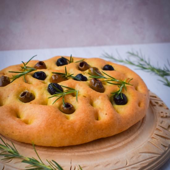 Olive & Rosemary Focaccia