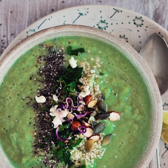Broccoli Kale Soup