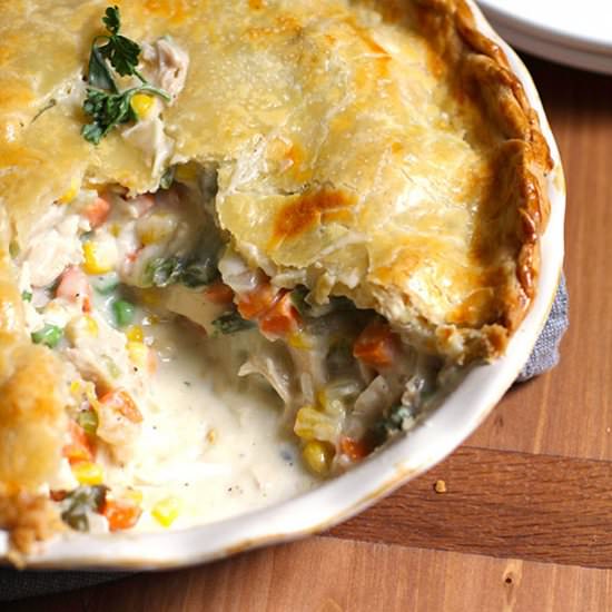 Chicken Dinner Pot Pie