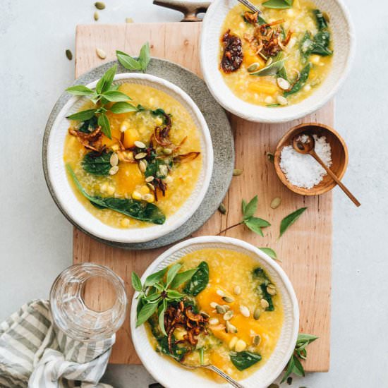 Lemongrass Pumpkin Porridge