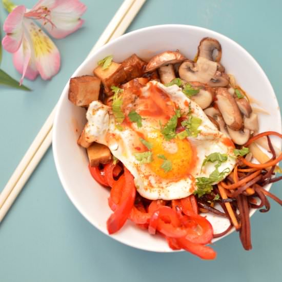 Vegetarian Bibimbap