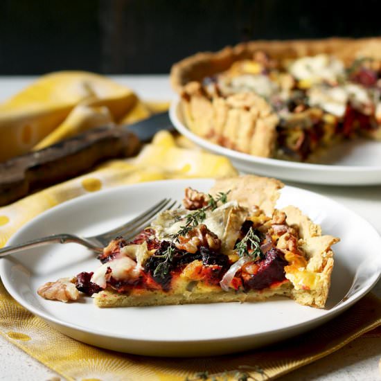Beetroot and Goat’s Cheese Tart