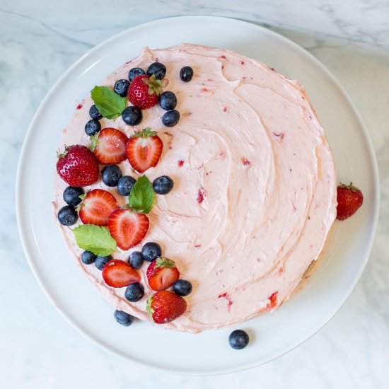 Vanilla Buttermilk Cake