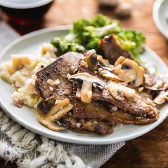 Seitan Marsala