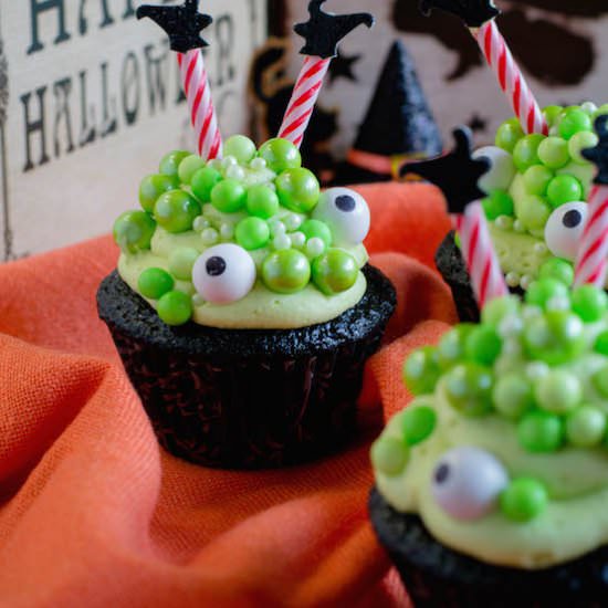 Cauldron Cupcakes