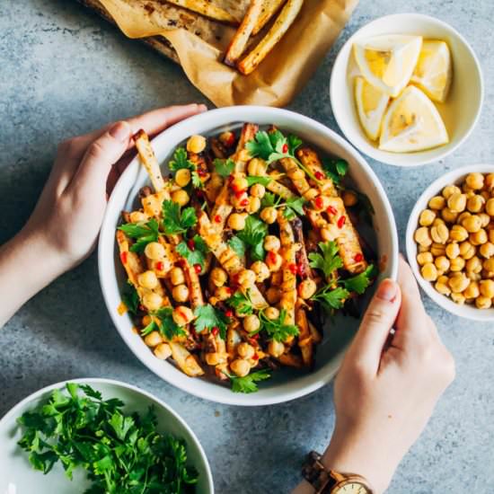 Ultimate Vegan Loaded Fries