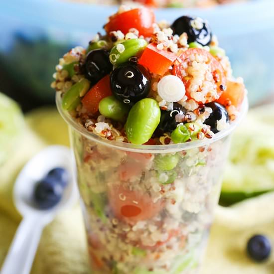 Quinoa Edamame Salad
