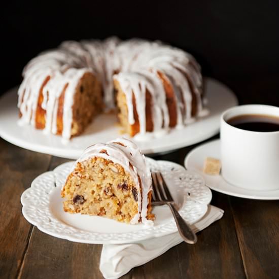 Double Apple Bundt Cake
