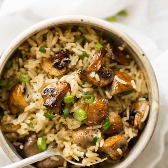 BAKED MUSHROOM RICE