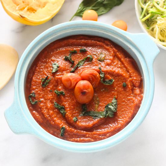 Low Fodmap Tomato Basil Sauce