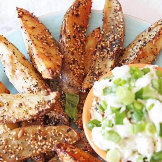 Everything Bagel Fries w/ Scallion