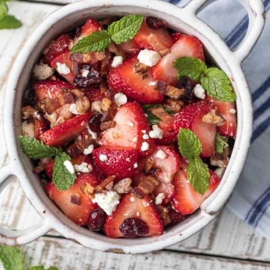 Strawberry Bacon Salad