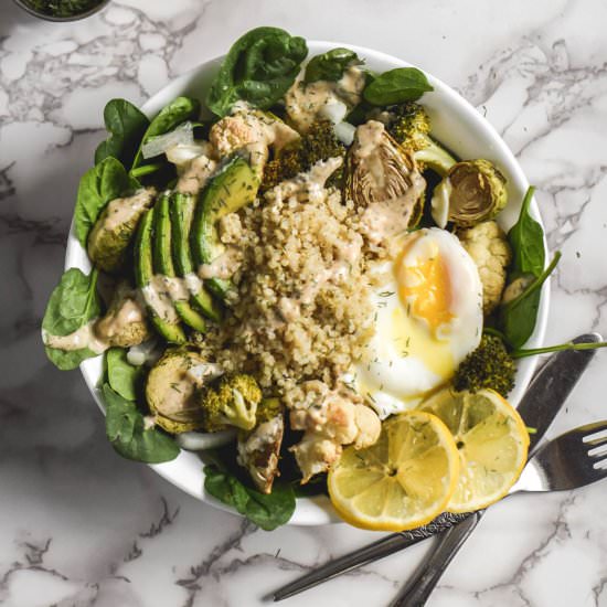Roasted Veggie & Quinoa Salad