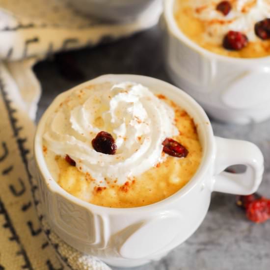 Pumpkin Tapioca Pudding