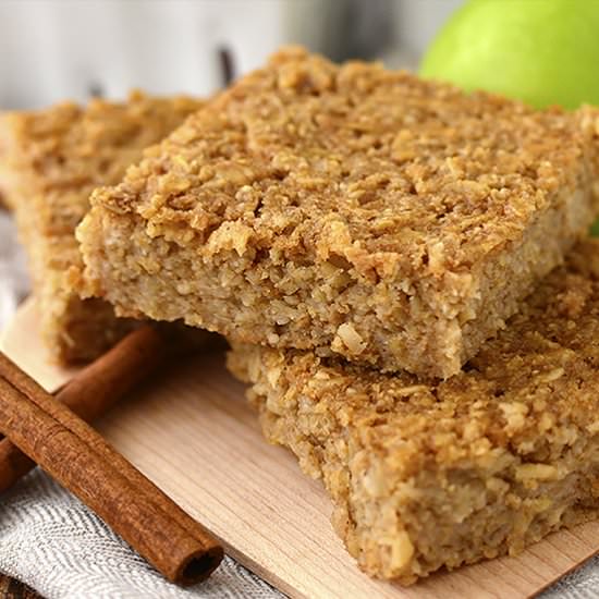 Apple Cinnamon Oatmeal Bars