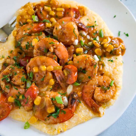 Creole Shrimp and Grits