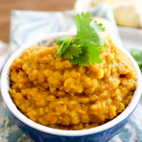 Red Lentil Dhal
