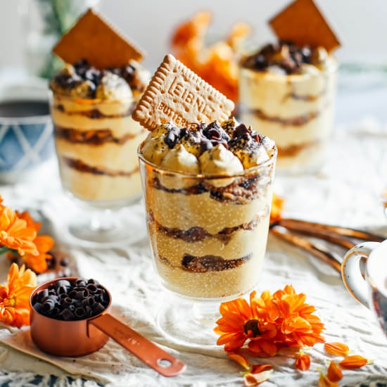 Pumpkin Spice Tiramisu Trifles
